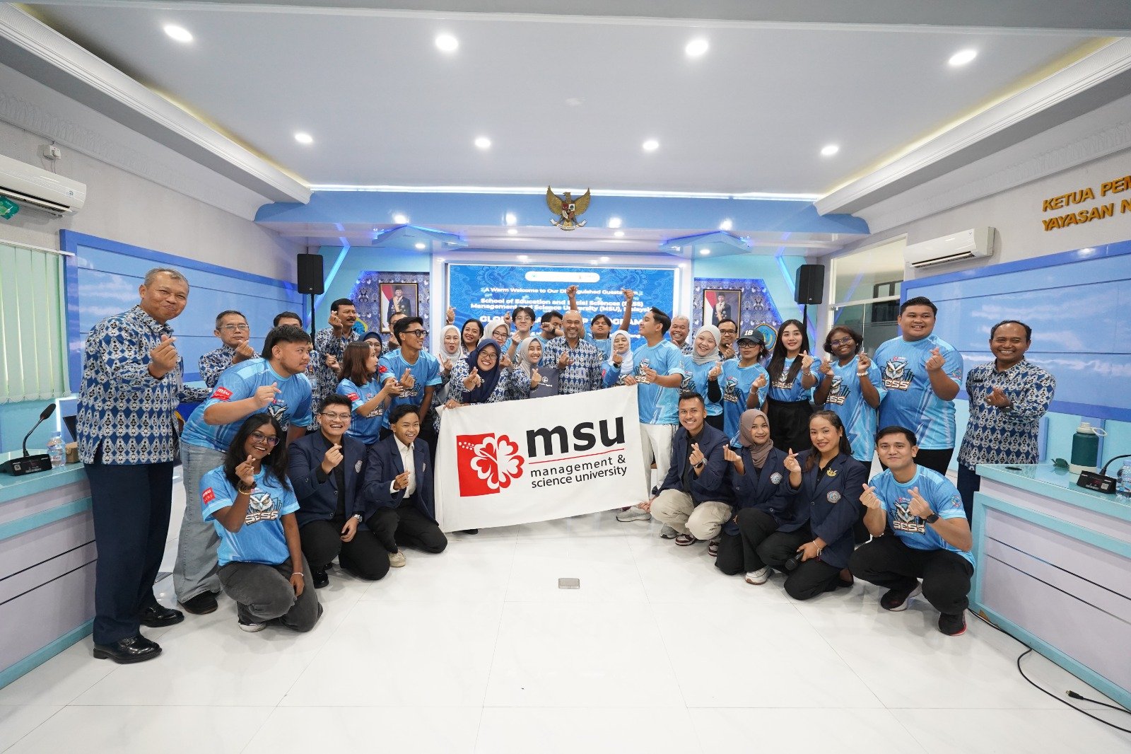 UHT–MSU Malaysia Wujudkan Pembelajaran Lintas Negara melalui Collaborative Class dan Community Service