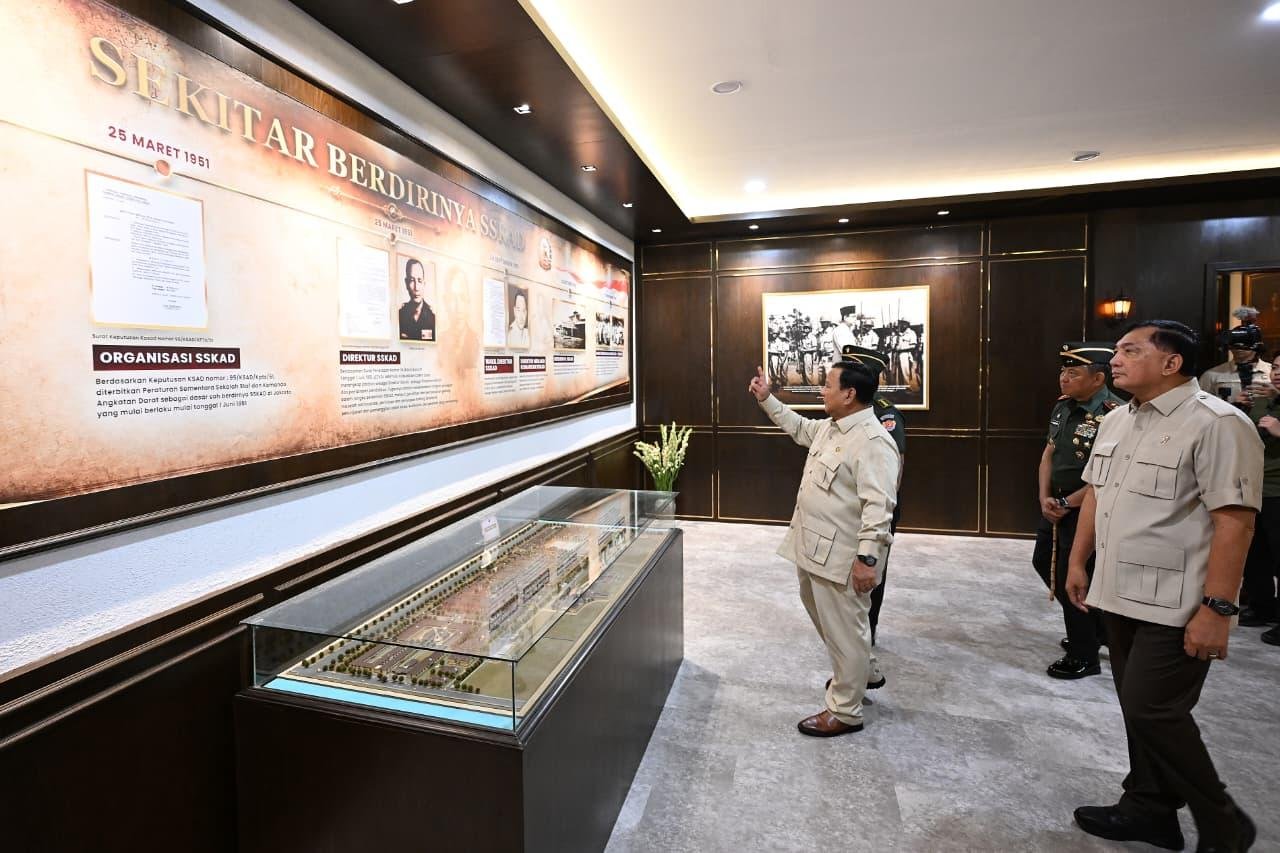 Kawah Candradimuka Pemimpin Bangsa, Presiden Prabowo Resmikan Museum dan Perpustakaan Seskoad