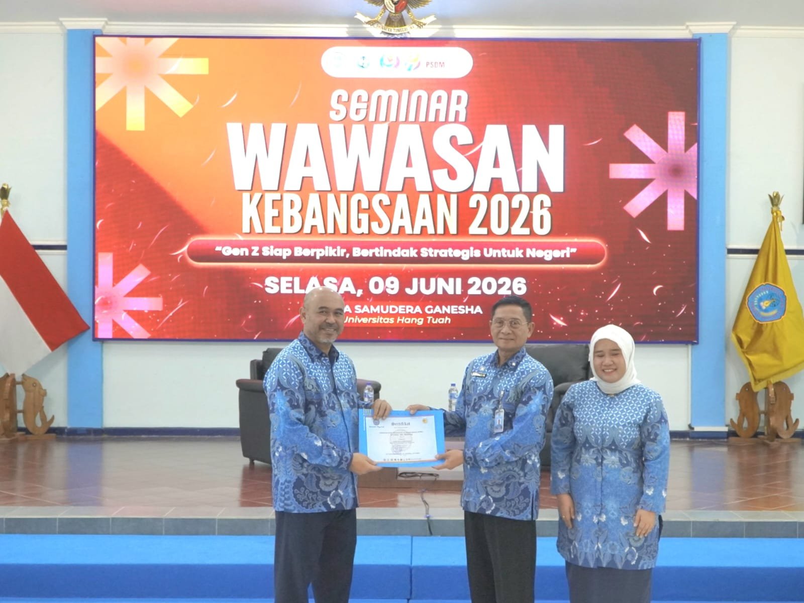 BEM UHT Gelar Seminar Wawasan Kebangsaan, Hadirkan 5 Narasumber