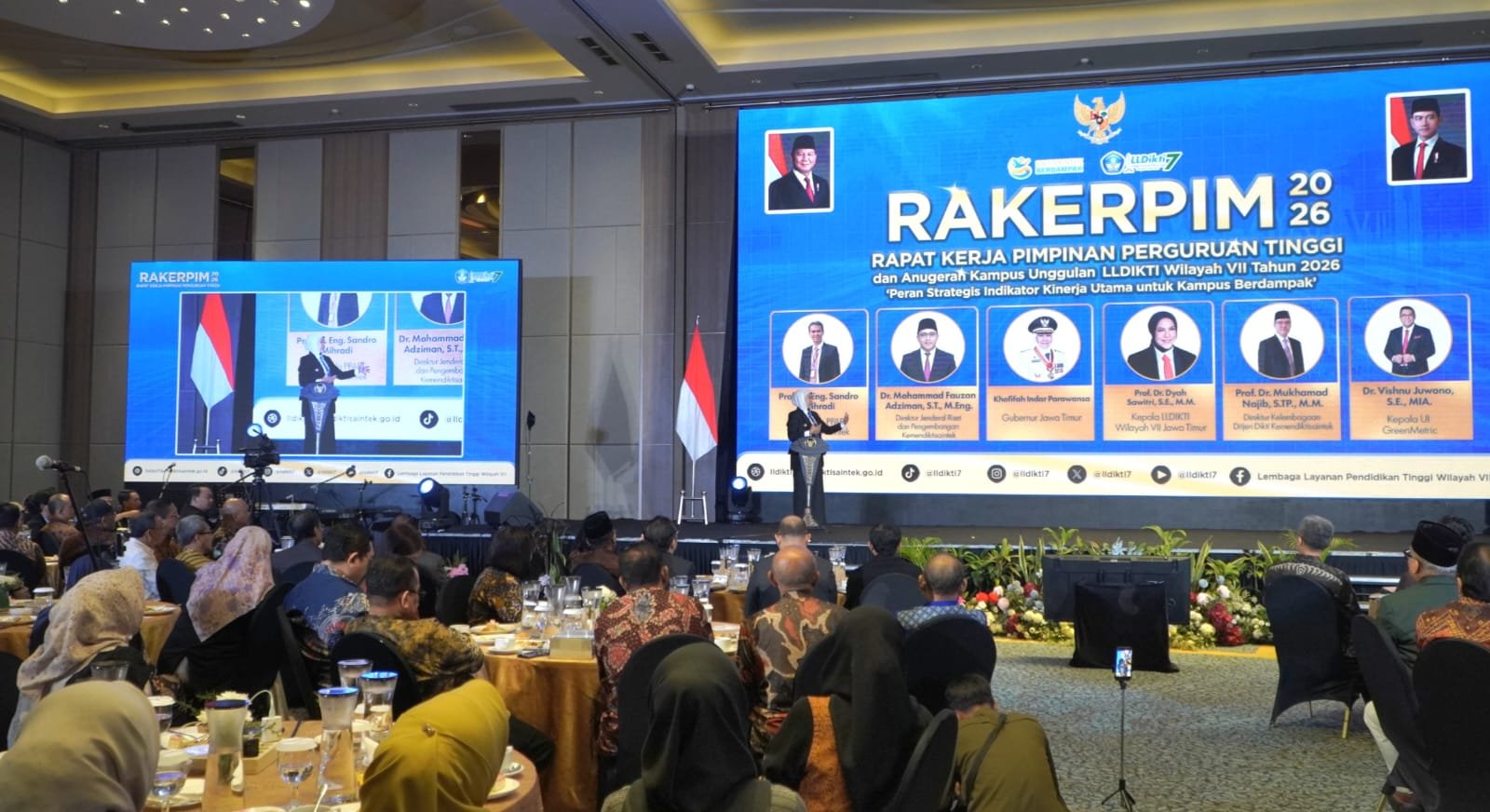 Rektor dan Wakil Rektor I UHT Hadiri RAKERPIM 2026, Perkuat Transformasi Menuju Kampus Unggul Berdaya Saing Global