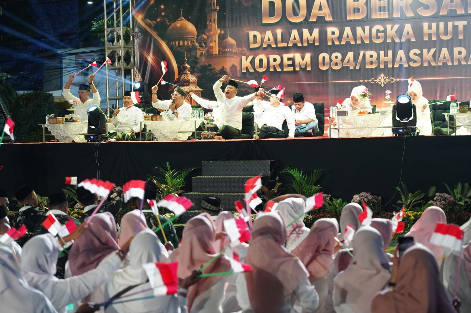 Peringati 60 Tahun Pengabdian, Korem 084/BJ Bersholawat