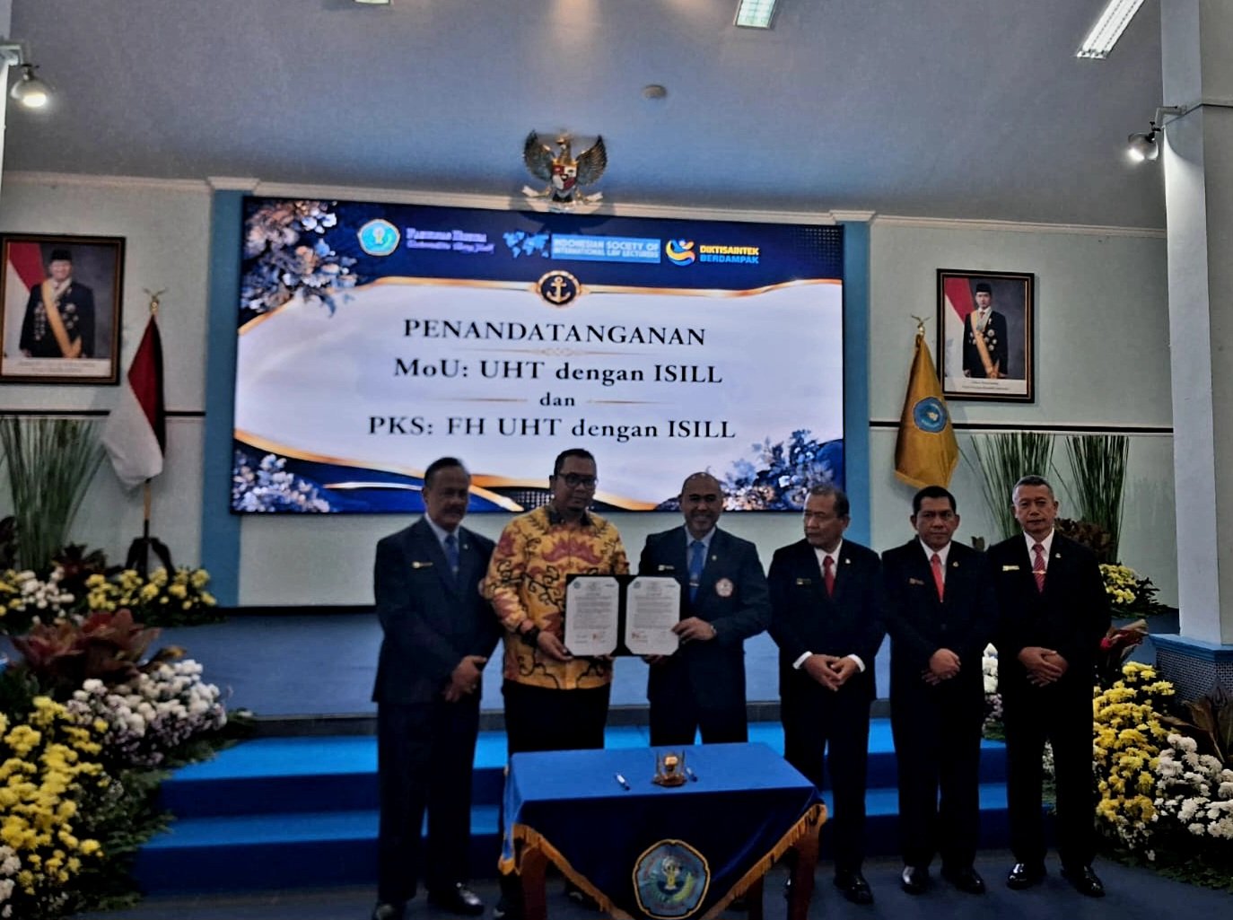 Kembangkan Ilmu Hukum Laut, UHT Buka Kerjasama Dengan Isill.