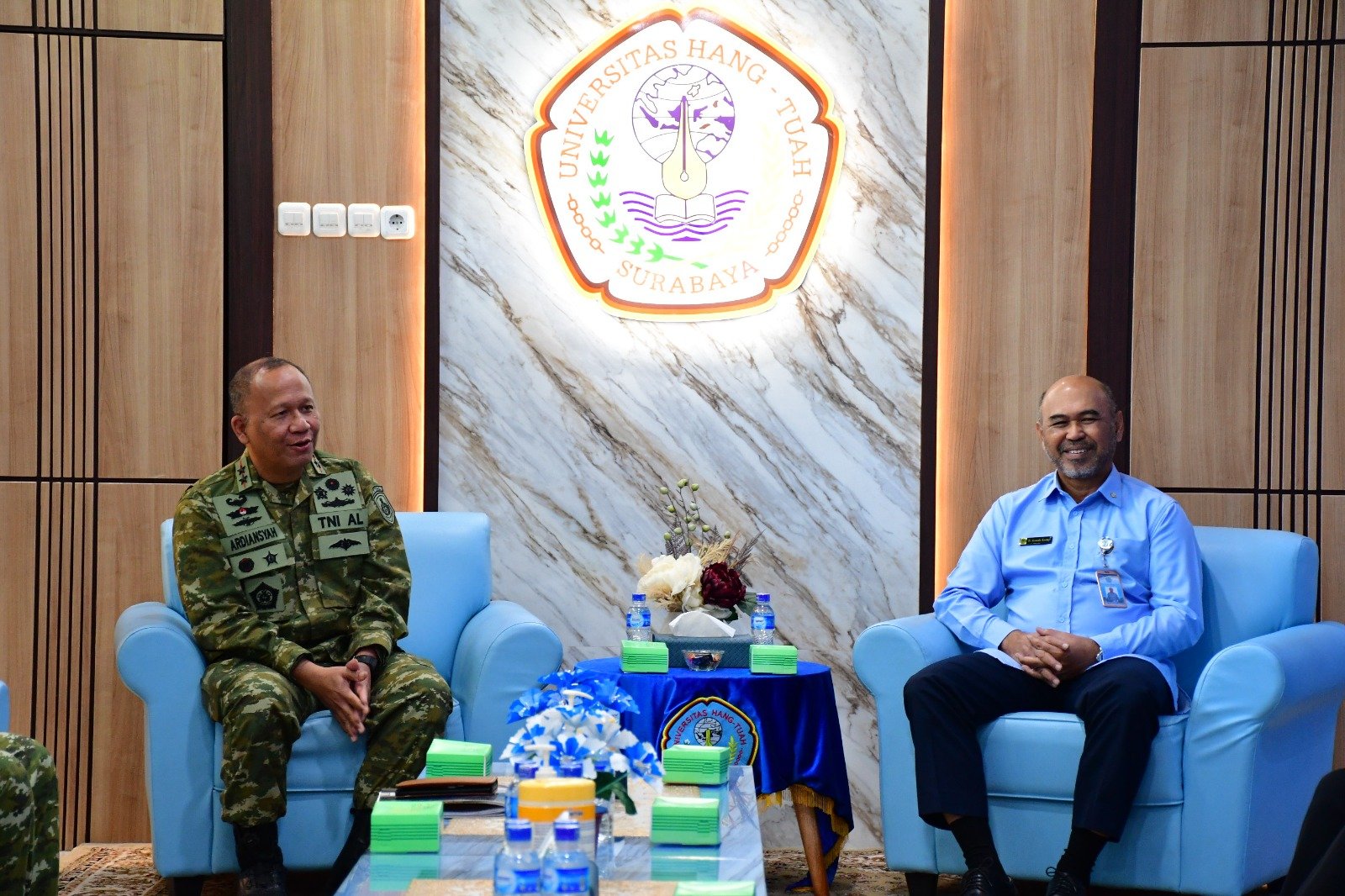 Komandan Baru STTAL Sambangi UHT, Bahas Penguatan Kolaborasi Maritim